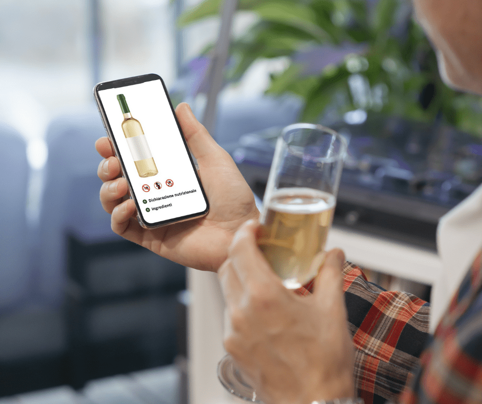 Etichettatura del vino