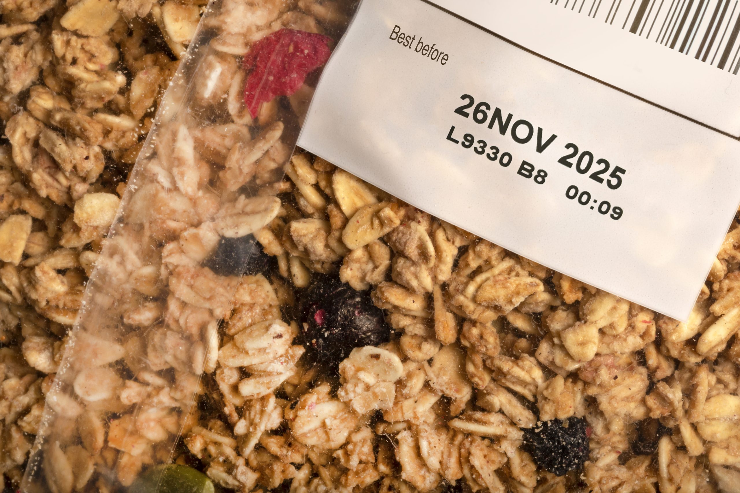 Stampare numero di lotto e data di scadenza sui prodotti